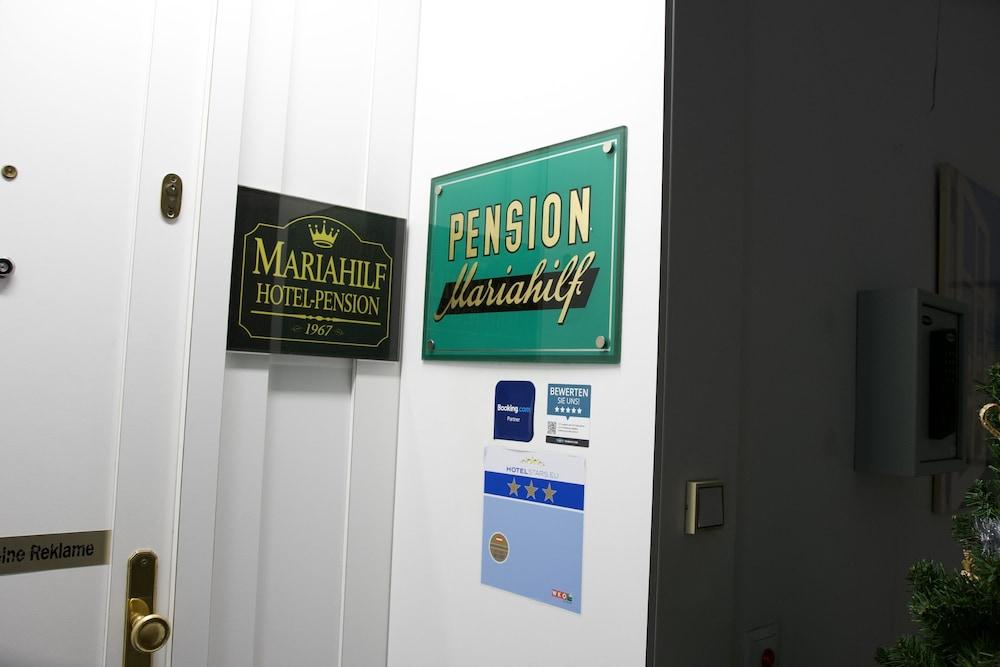 Pension Hotel Mariahilf Viyana Dış mekan fotoğraf