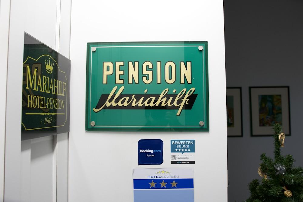 Pension Hotel Mariahilf Viyana Dış mekan fotoğraf